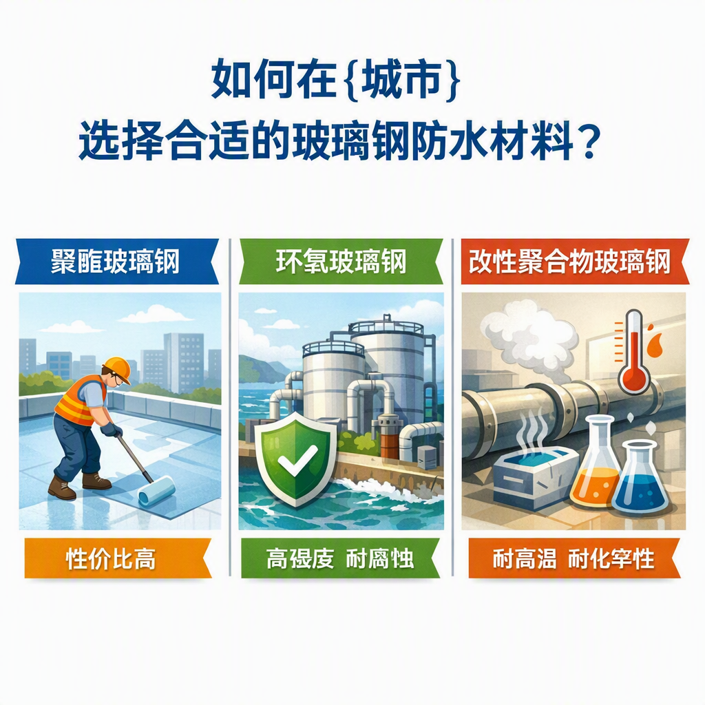 如何在张家界选择合适的玻璃钢防水材料？