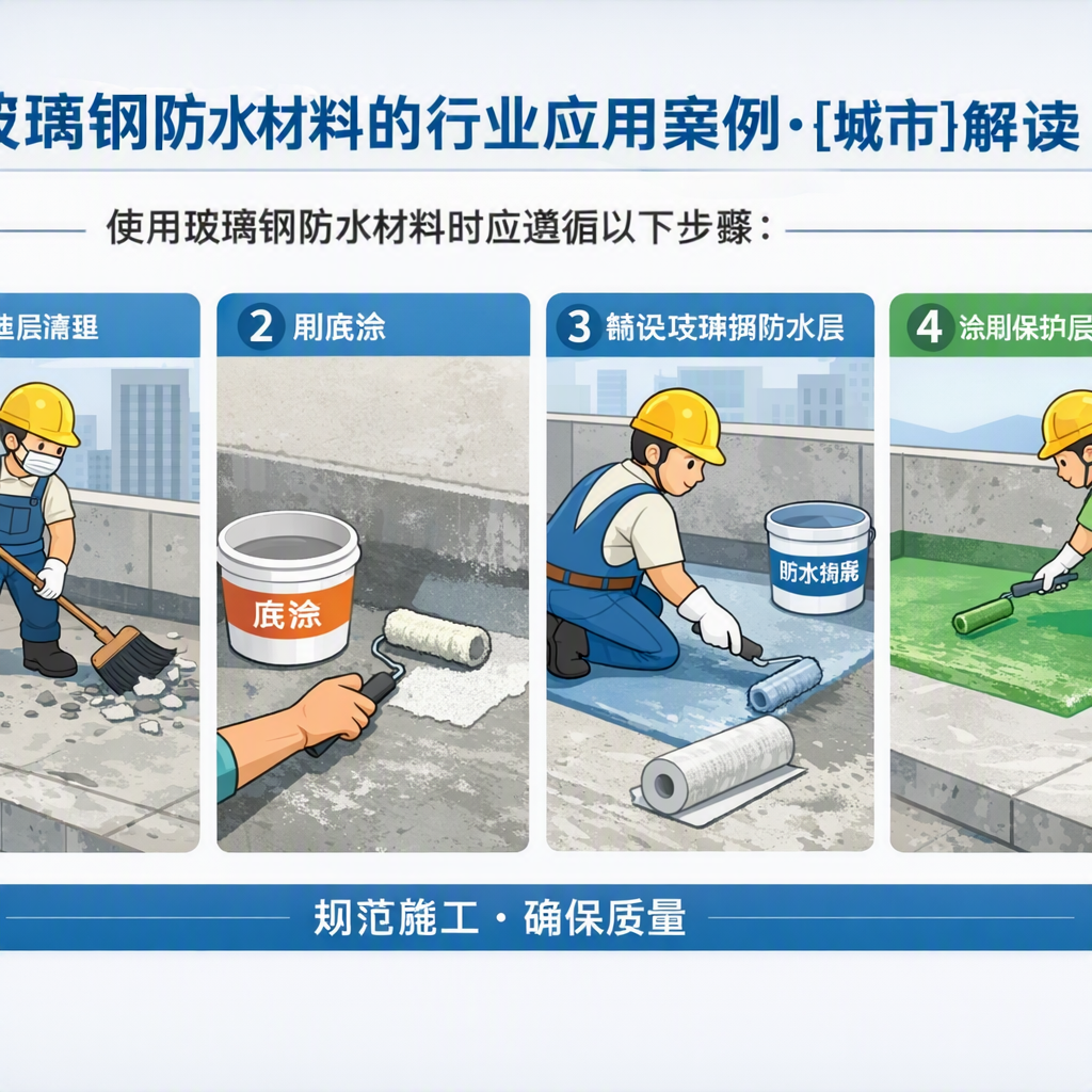 玻璃钢防水材料的行业应用案例,张家界解读