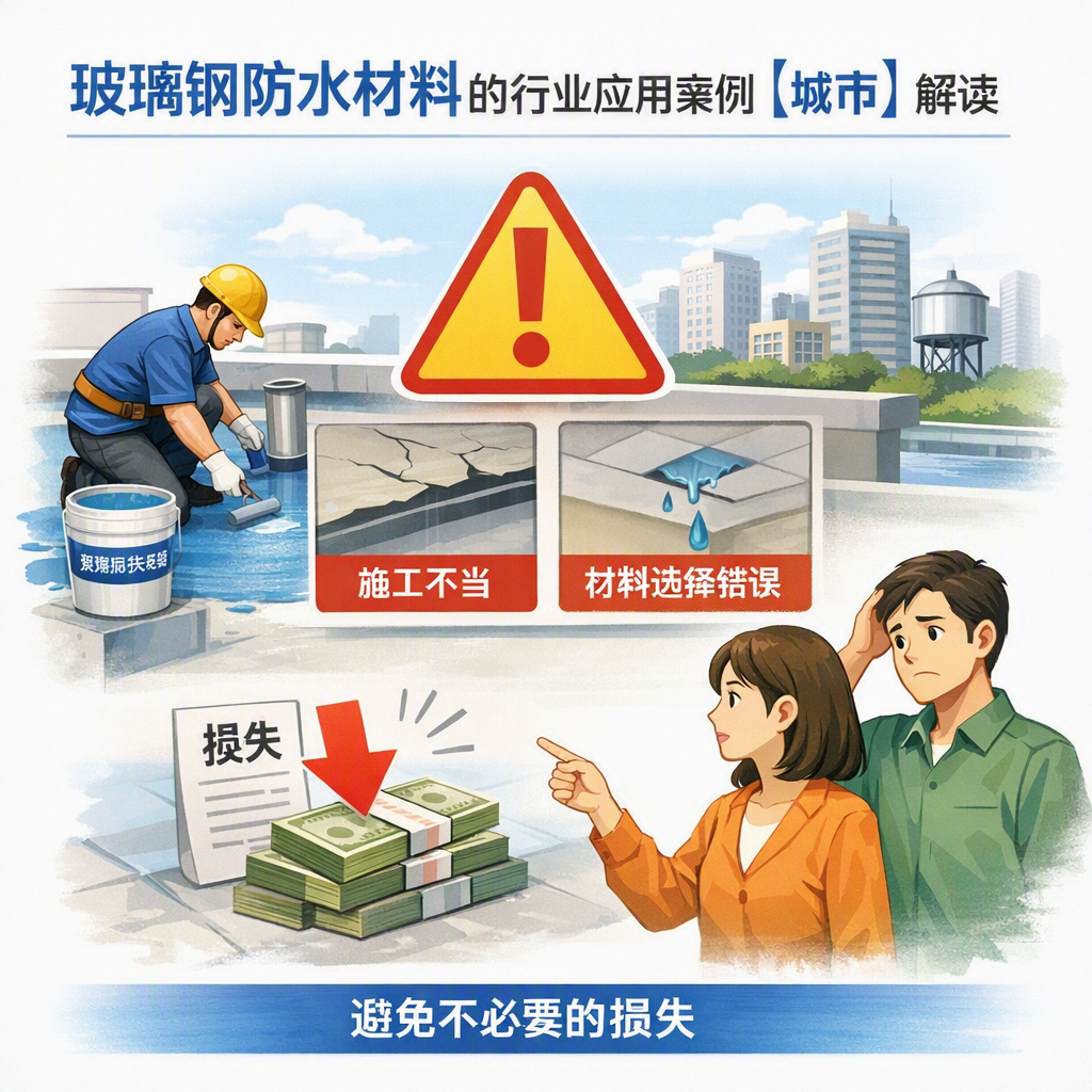 玻璃钢防水材料的行业应用案例,张家界解读